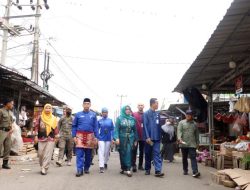 Pj Wako Pangkalpinang Sidak Pasar, Stok Aman Jelang Lebaran