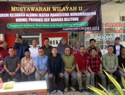 Muswil ke-2 Forum Keluarga Alumni IMM Babel, Digelar di RM Bundo Mur Pangkalpinang