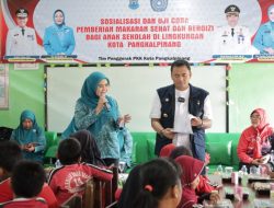 Pj Wako Budi Utama Uji Coba Program Makan Siang Bergizi untuk Siswa SD dan SMP, Dukung Kesehatan dan Tumbuh Kembang Anak