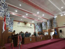 Pj Wali Kota Pangkalpinang Sampaikan Tiga Raperda dalam Rapat Paripurna DPRD