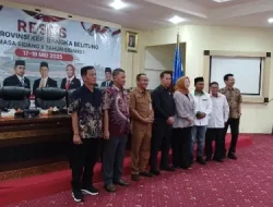 Juhaini Hadiri Reses DPRD Provinsi Kepulauan Bangka Belitung Masa Sidang II Tahun Sidang I