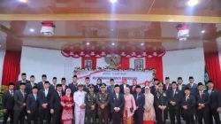 Pj Bupati Bangka Hadiri Rapat Paripurna Mendengarkan Pidato Kenegaraan di DPRD Bangka
